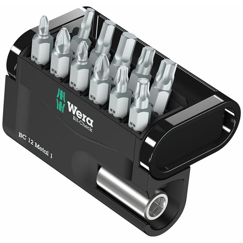 Wera Drill Bit Metal Set - 12 Pieces