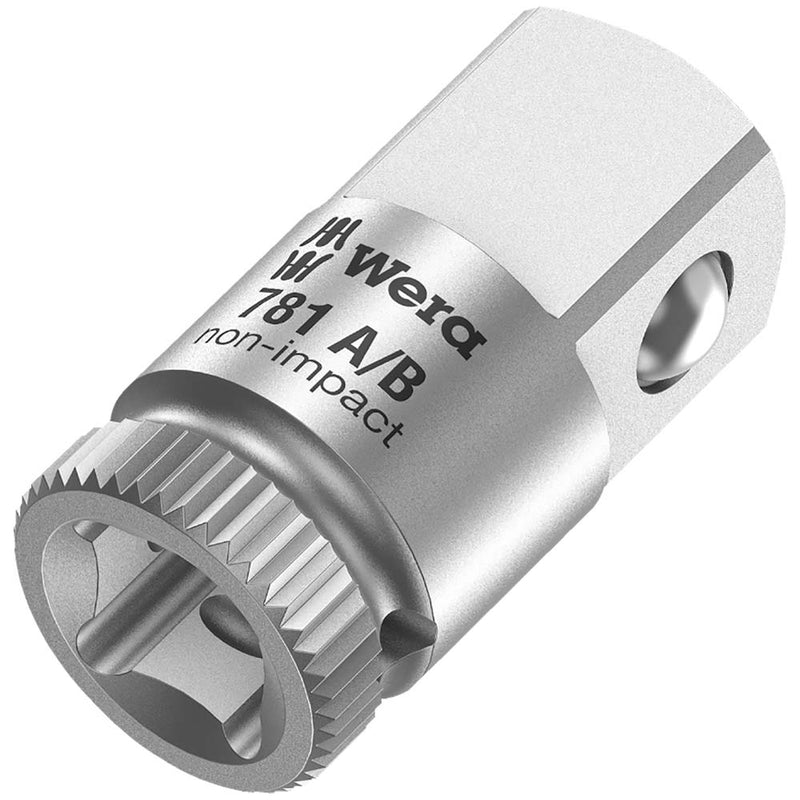 Wera Tools 781 A / B 1 / 4 Inches To 3 / 8 Inches Square Adaptor