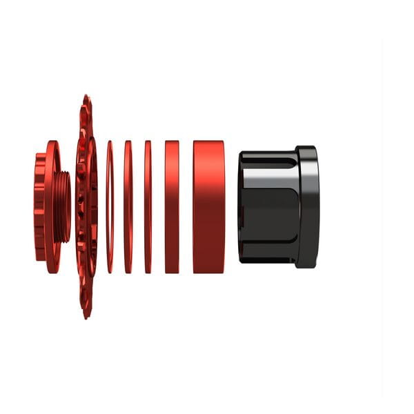 Wheels Manufacturing Solo-Spline 18T Single Speed Conversion Kit For Micro Spline Compatible Hubs Red