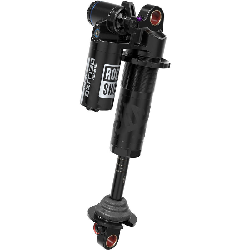 RockShox Rear Shock Super Deluxe Coil Ultimate RC2T Linearreb / Mcomp, 320Lb Lockout, Hydraulic Bottom Out, Standard Bearing B1 Transitionpatrol Black