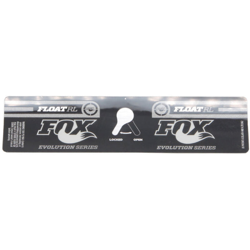 Fox Shock Float RL 6.5+ Decal 2012