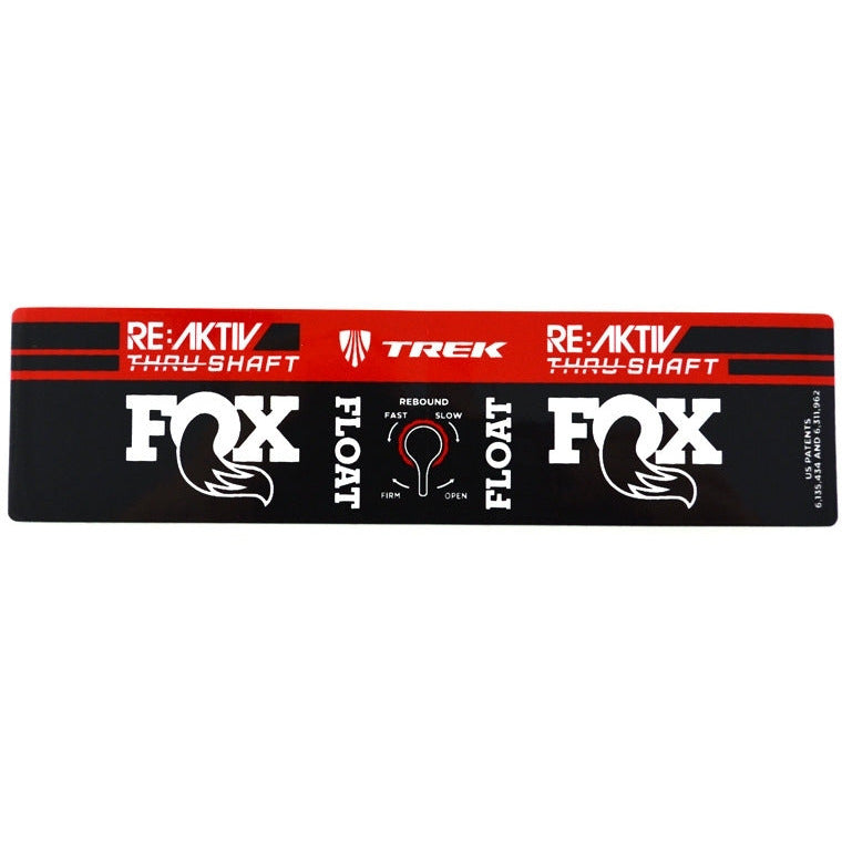 Fox Thru-Shaft Decal