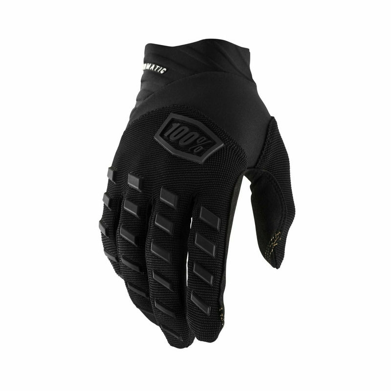 100% Airmatic Youth Gloves Black / Charcoal