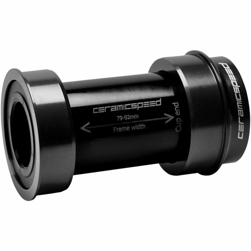 CeramicSpeed BBright Shimano 24 MM Coated Bottom Bracket Black