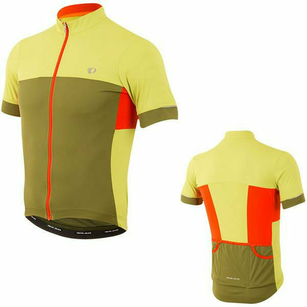 PEARL iZUMi Men's Elite Escape Jersey Yellow / Green