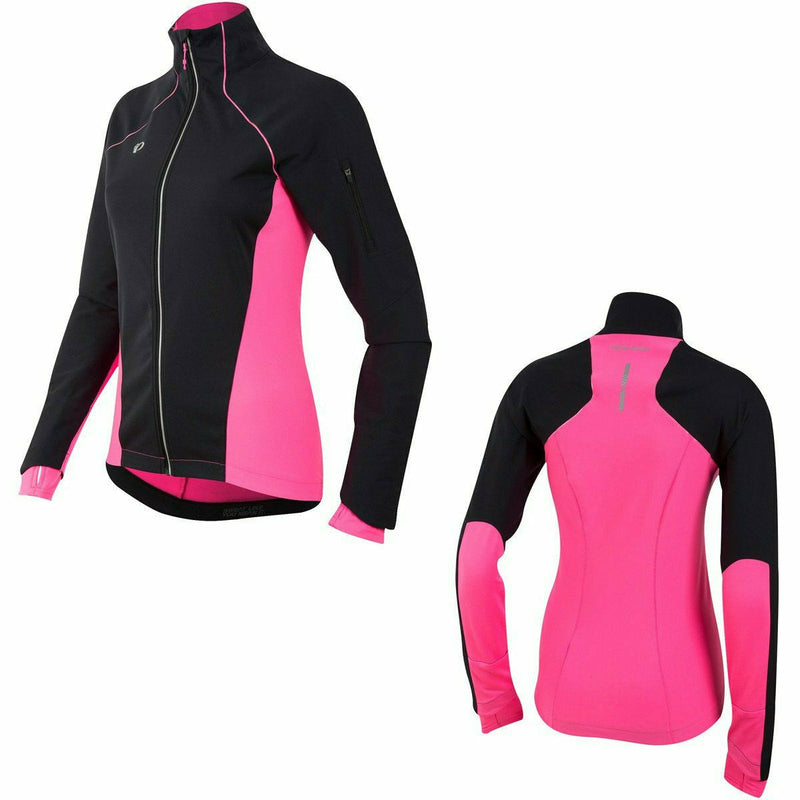 PEARL iZUMi Ladies / Women's Pursuit Softshell Jacket Black / Pink