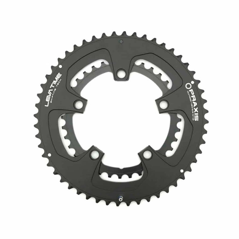 Praxis 110 BCD Buzz Rings 10/11/12 Speed Chainring Black