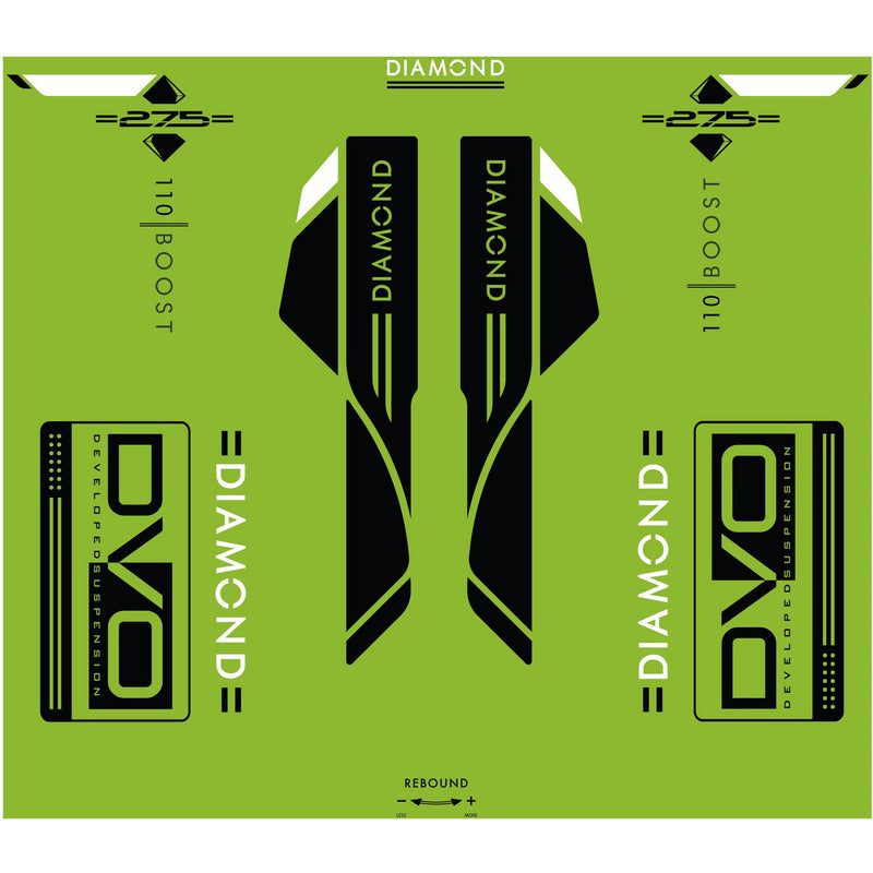 DVO Diamond Boost Beryl Decal Set Green