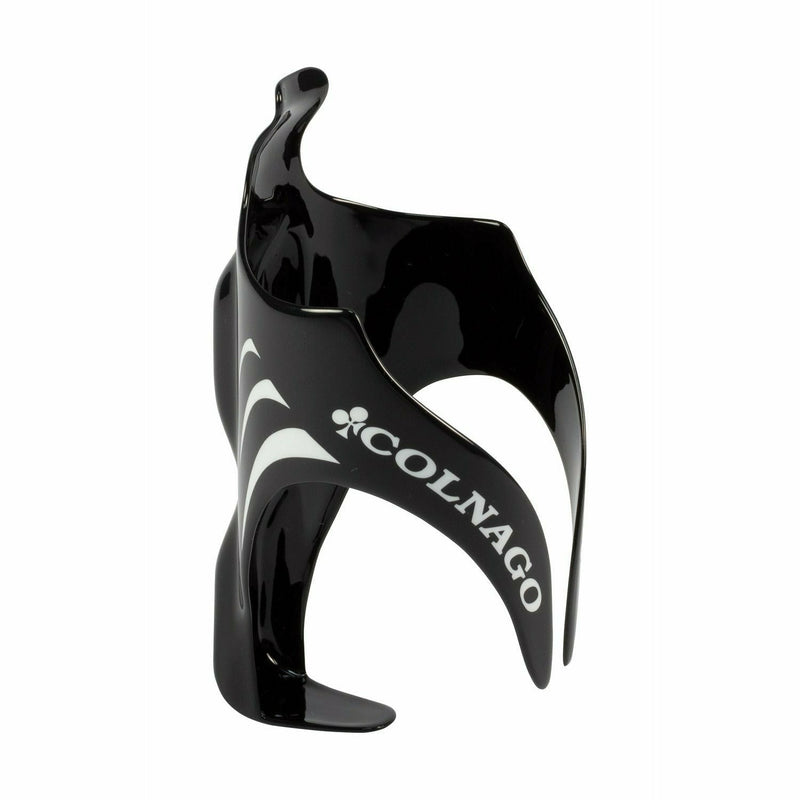 Colnago BC01 Carbon Bottle Cage Gloss Black With White Logo