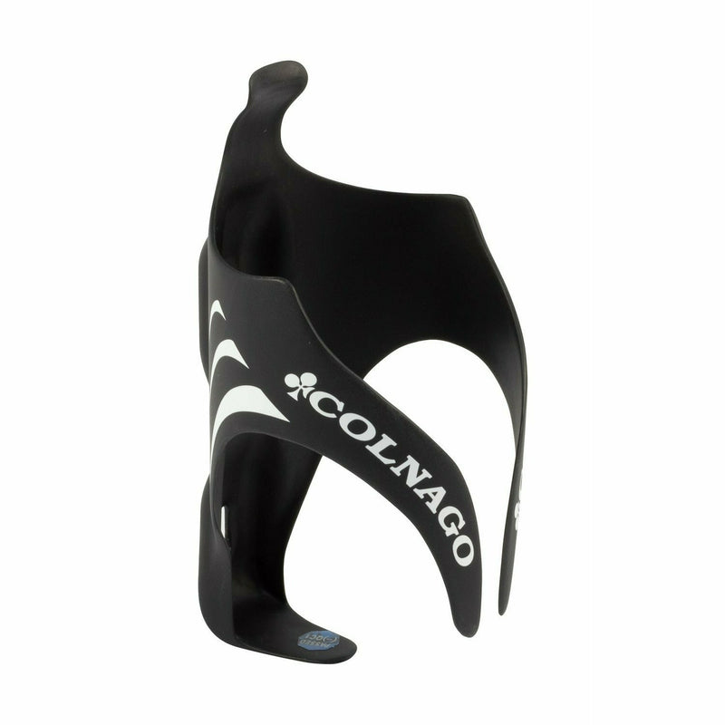 Colnago BC01 Carbon Bottle Cage Matt Black With White Logo