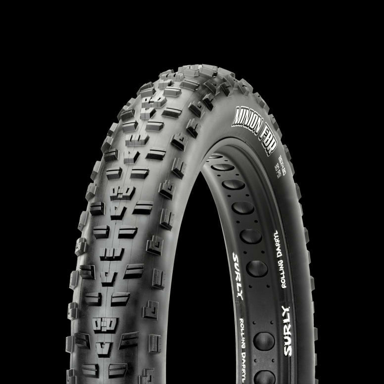 Maxxis Minion FBR Folding MTB Fat Bike Tyres Black