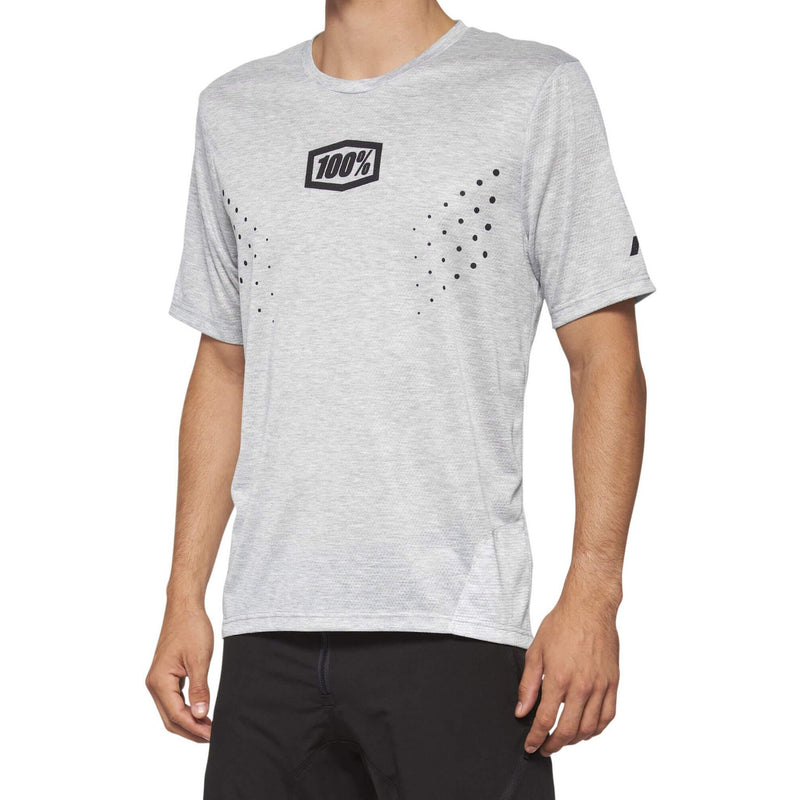 100% Airmatic Mesh Short Sleeves Jersey Grey