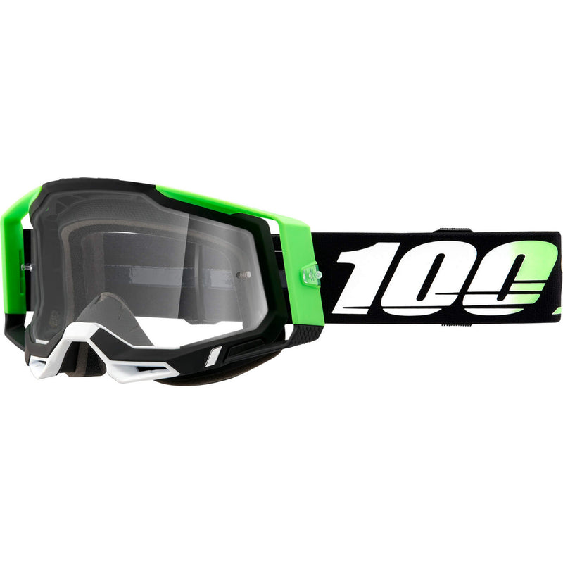 100% Racecraft 2 Kalkuta / Clear Lens Goggles