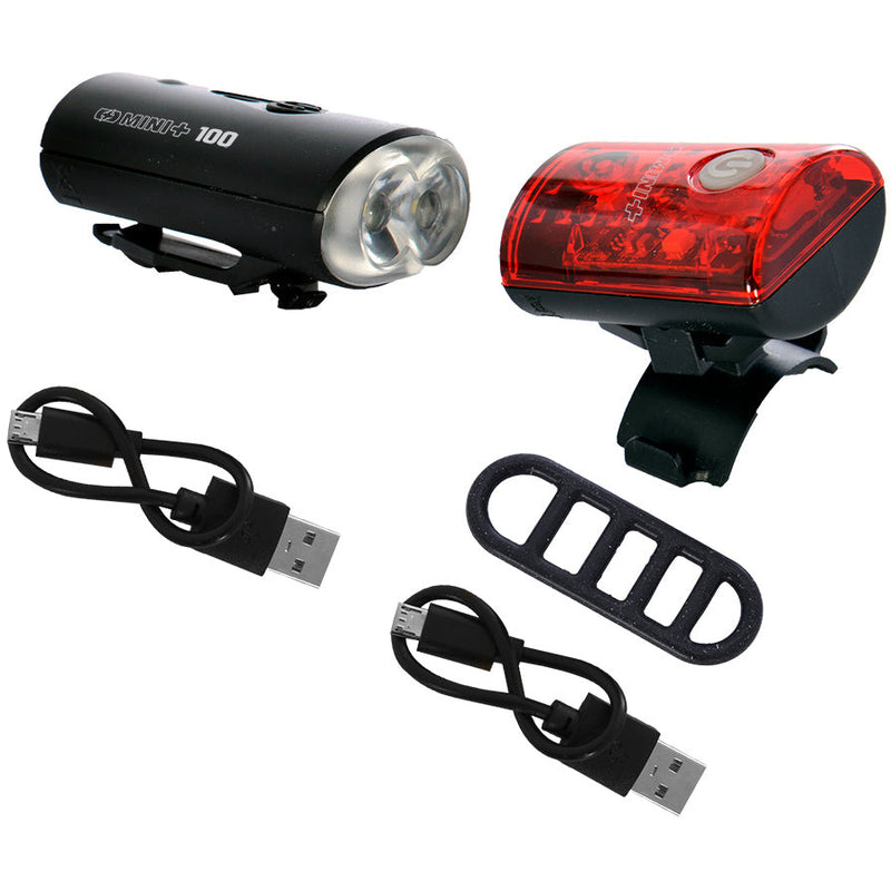 Oxford Ultratorch Mini Plus USB Lightset Black