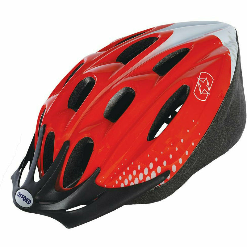 Oxford F15 Helmet Red / White