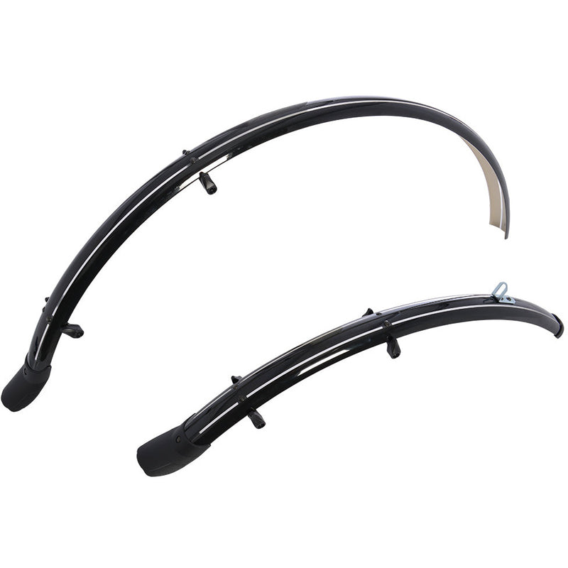 Oxford 700C/27" Mudguard Set Black