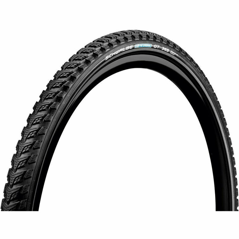 Schwalbe Marathon GT 365 Dualguard Tyre Black With Reflective Wall