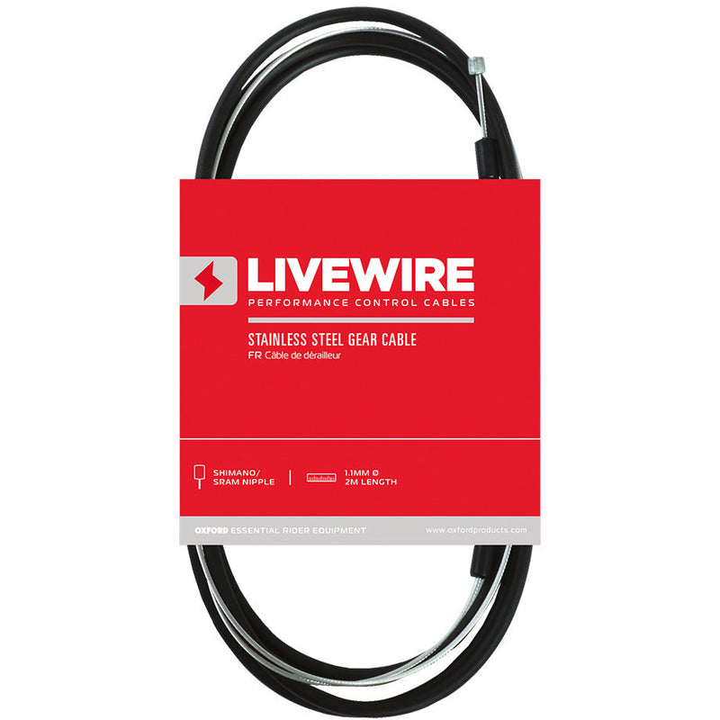 Oxford Live Wire Stainless Steel Gear Cable