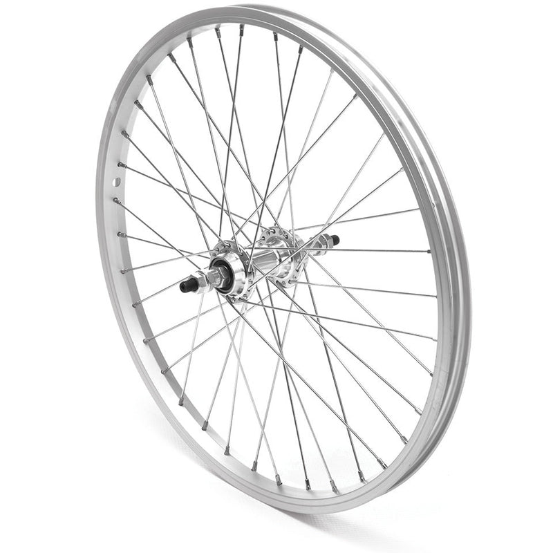 Oxford MTB Single Wall Nutted Rear Wheel Silver