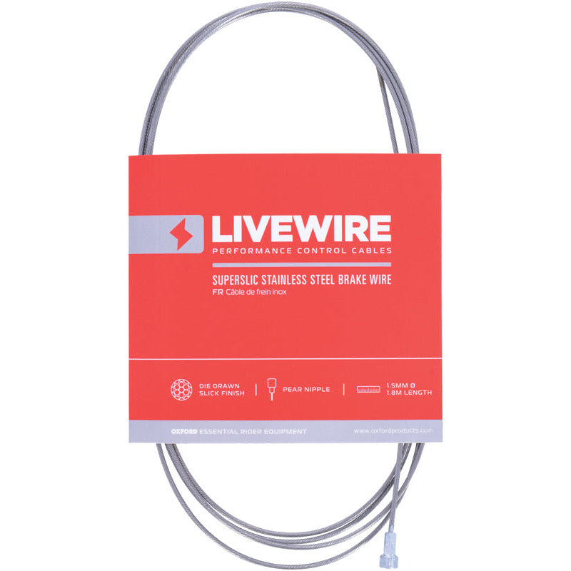 Oxford Live Wire SuperSlic Stainless Steel Brake Wire