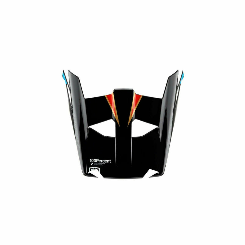 100% Aircraft Replacement Visor Knox / Black