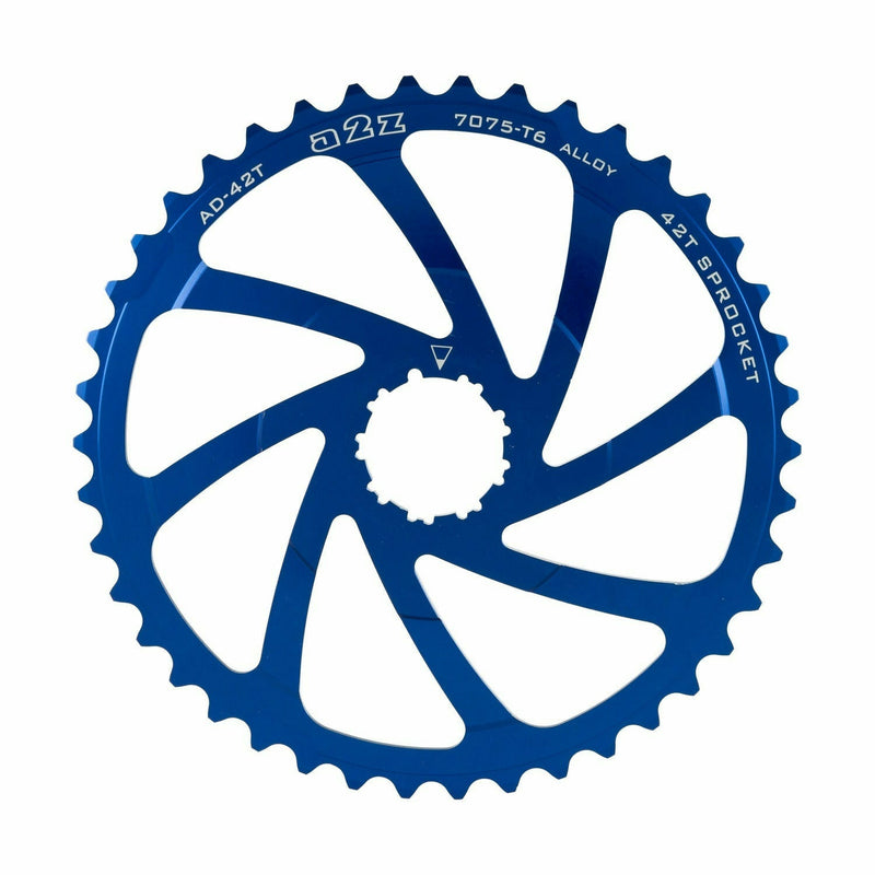 A2Z Wide Range Cassette Adapter Sprocket Blue