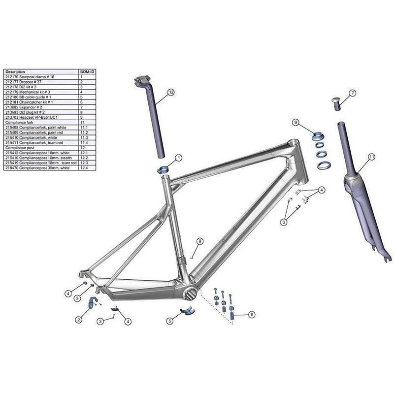 BMC Spare Mechanical Kit Number 3