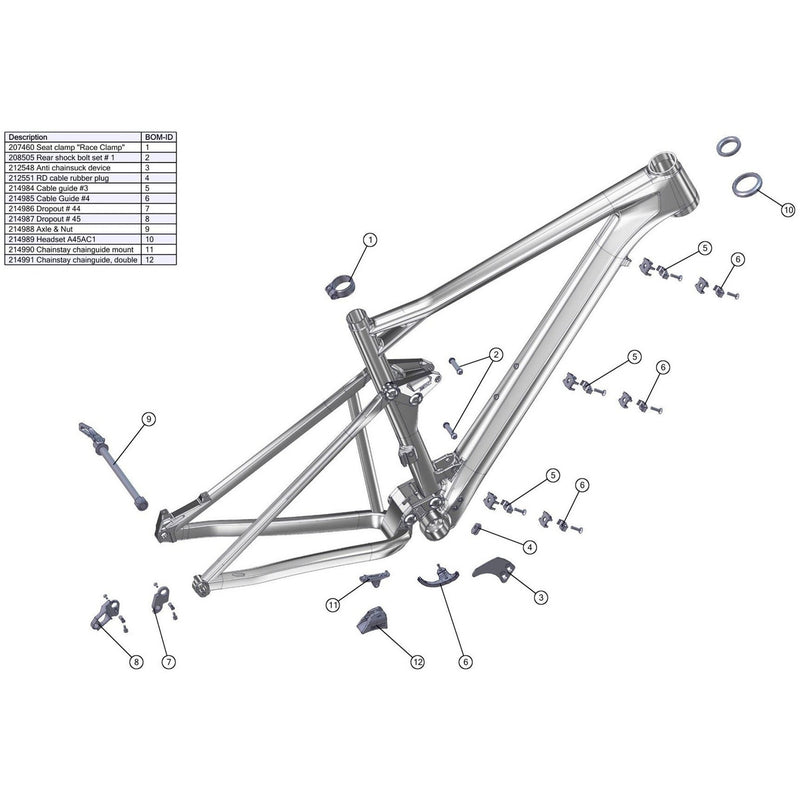 BMC Chainstay Chainguide Mount