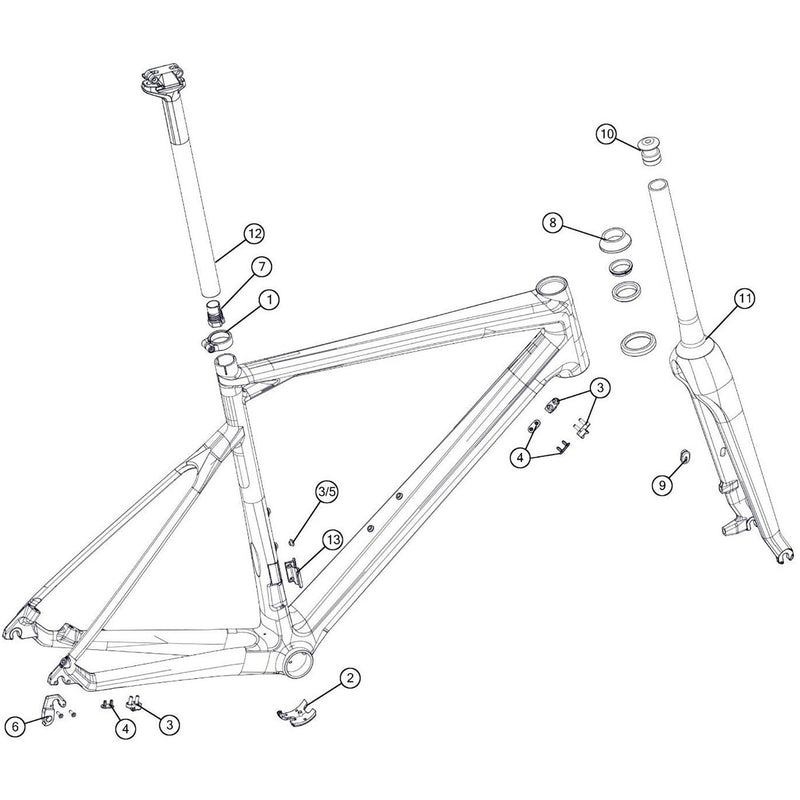 BMC CX01 FD Hanger Kit