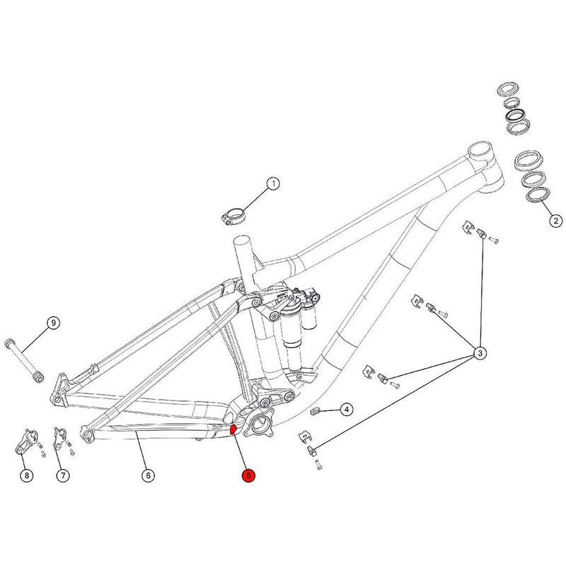 BMC Spare Trailfox 02 / 03 Boost Anti Chainsuck Plate