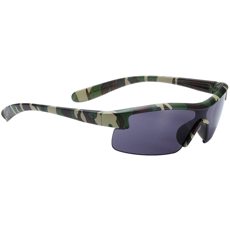 BBB BSG-54 Kids Sunglasses Matt Green Camo / Smoke Lens