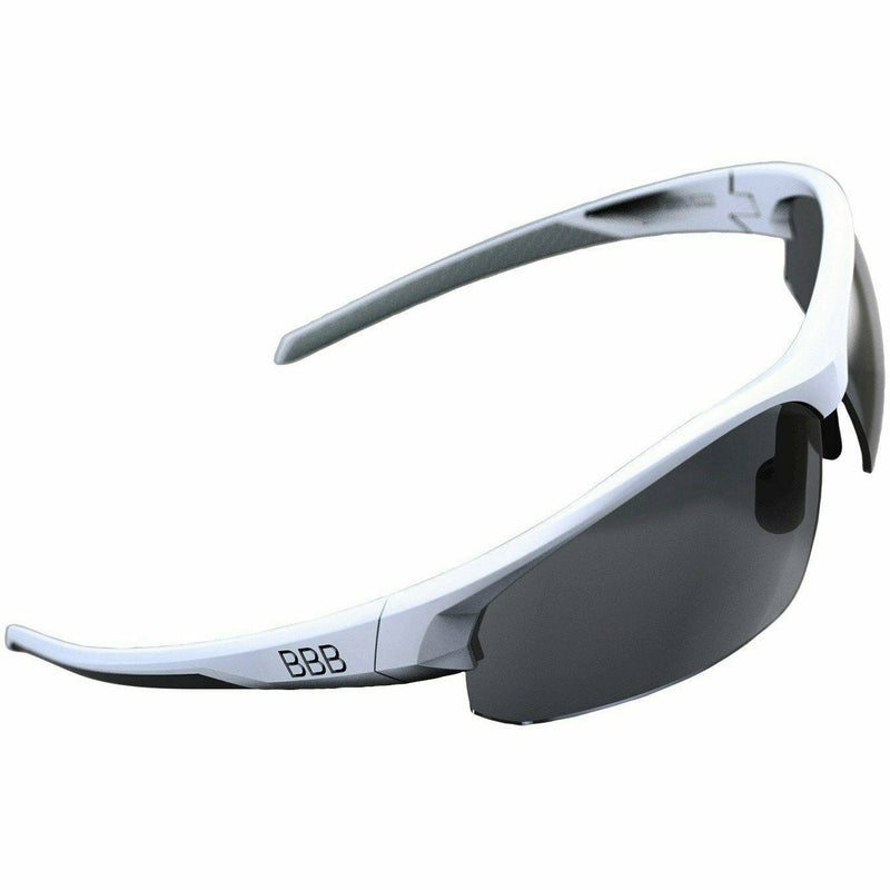 BBB BSG-58 Impress Sunglasses Matt White / Smoke Lenses