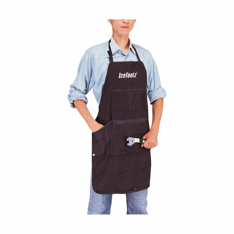 IceToolz Pro Shop Apron Black