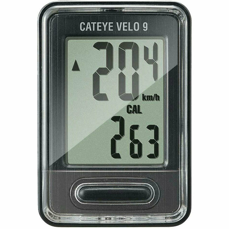 Cateye Velo 9 Wired Computer Black