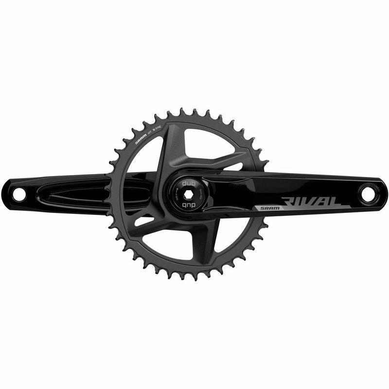 SRAM Rival AXS Crankset 1X D1 Dub Wide BB Not Included Black