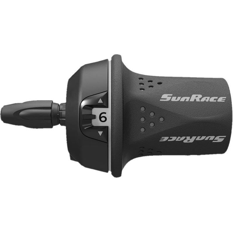 SunRace M2 TSM21 Twist Shifters Black