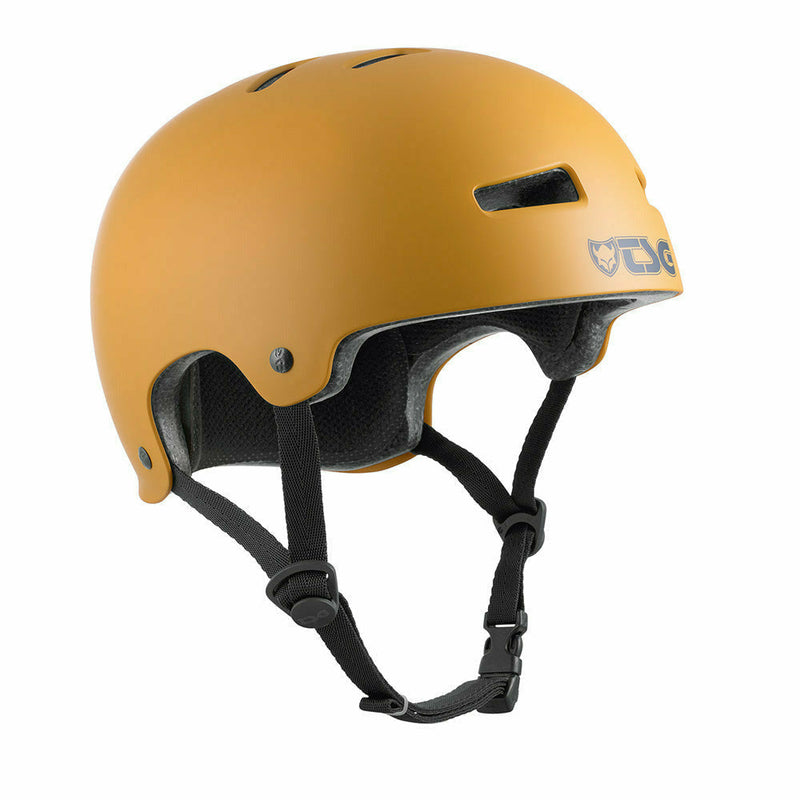 TSG Evolution Solid Colours Helmets Satin Yellow Ochre