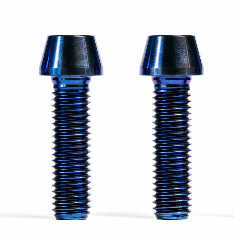 Halo DJD And MT Supadrive SS Titanium Bolts Blue