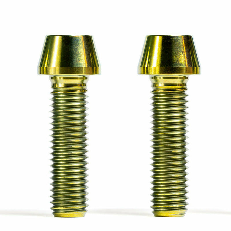 Halo DJD And MT Supadrive SS Titanium Bolts Gold