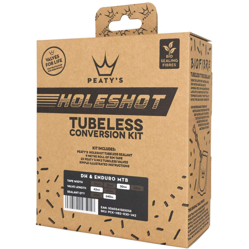 Peaty's Holeshot Tubeless Conversion Kit - Enduro/DH - Box Of 4