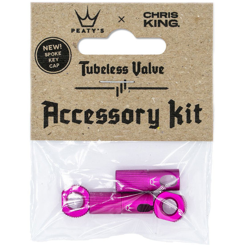 Peaty's X Chris King MK2 Tubeless Valves Accessory Kit Punch