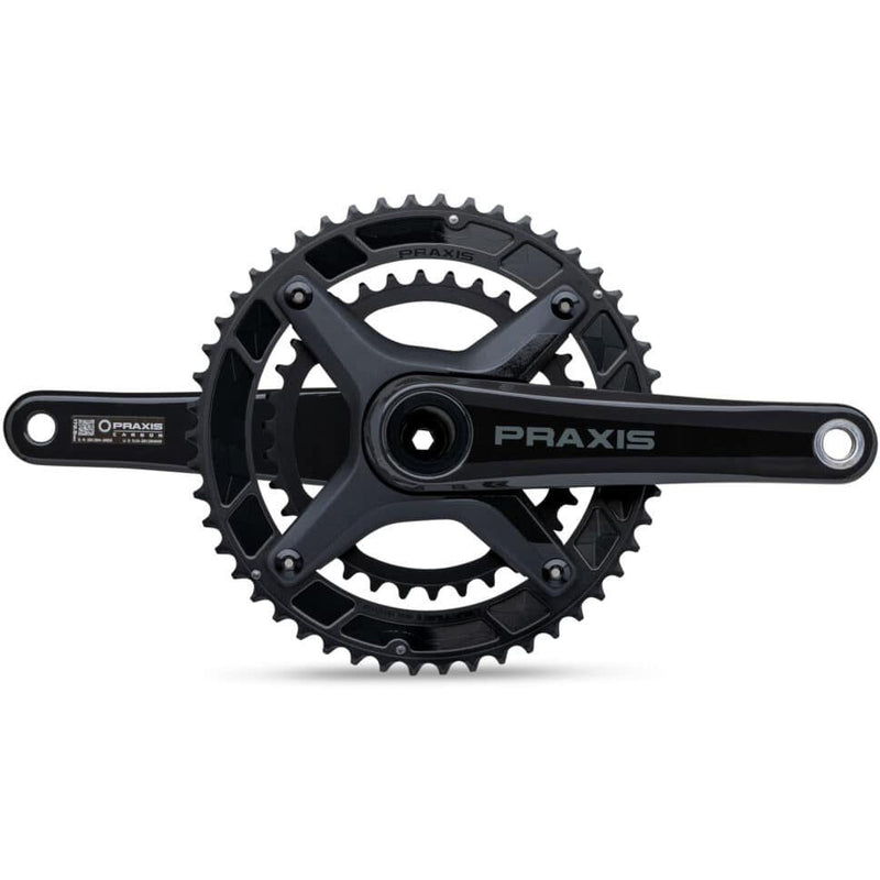 Praxis Zayante DM Carbonx 160 Crank Chainset Black