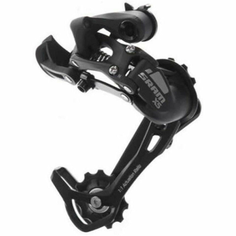 SRAM X5 Rear Derailleur Long Cage Black 8 / 9 Speed Long