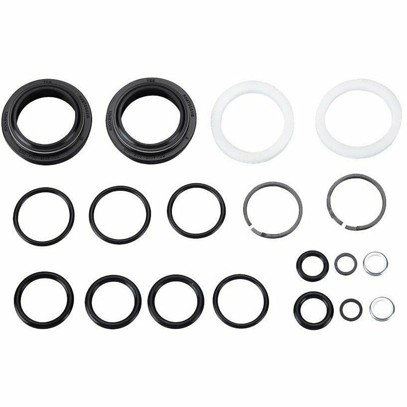 RockShox 200 Hour 1 Year Kit + Dust Seals Foam Rings O Ring Seals Reba A7 Black