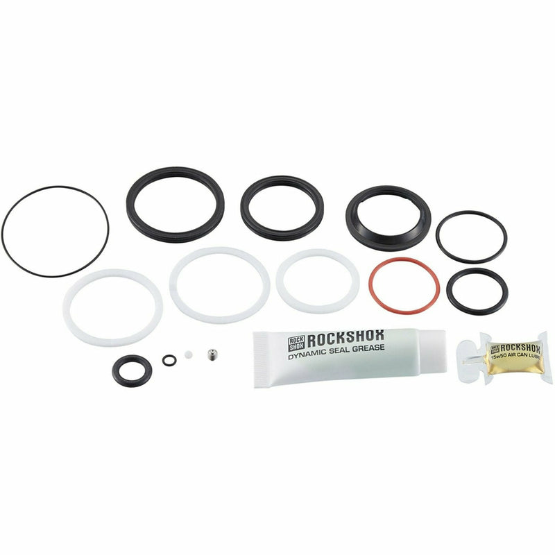 SRAM Rockshox 200 Hour / 1 Year Service Kit Includes Air Can Seals / Piston Seal / Glide Rings / Ifp Seals / Seal Grease / Oil - Super Deluxe Thrushaft C1 Trek