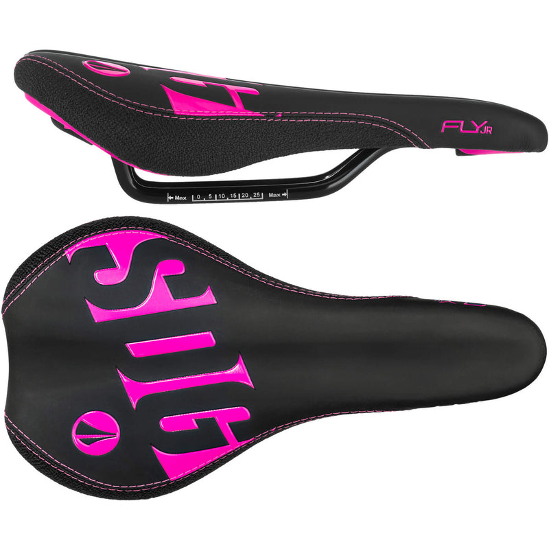 SDG Fly Junior Steel Saddle Black / Pink