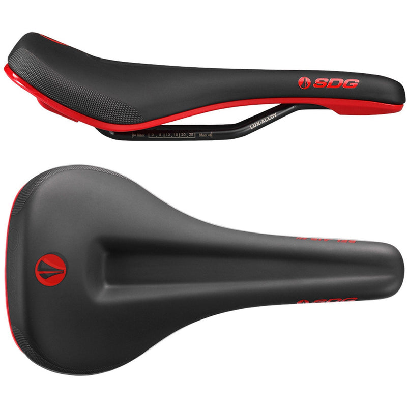 SDG Bel Air 3.0 Max Lux-Alloy Saddle Black / Red