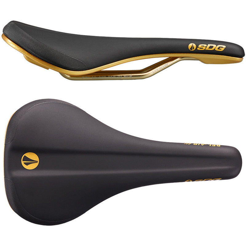 SDG Bel-Air V3 Galactic Lux-Alloy Saddle Black / Gold