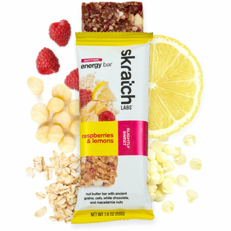 Skratch Labs Energy Bars Raspberries & Lemons