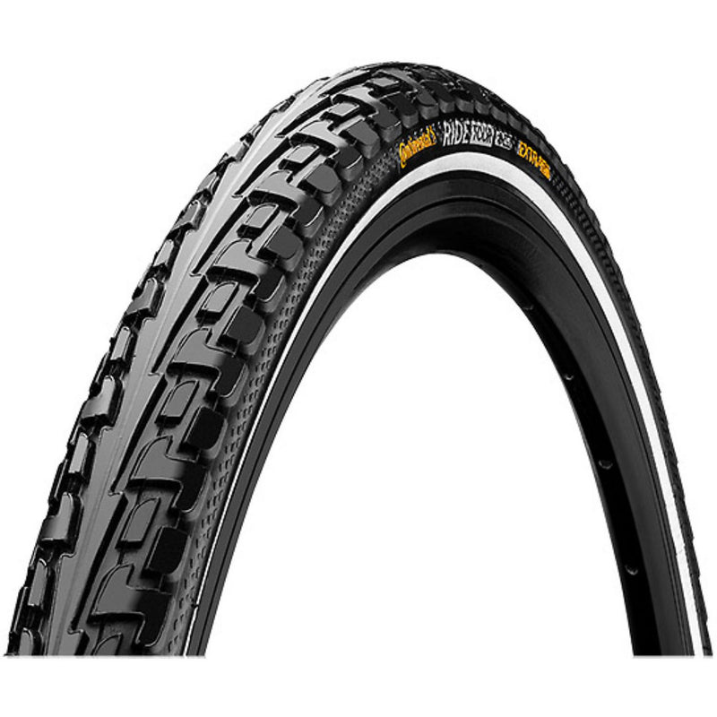 Continental Ride Tour Reflex Wire Bead Tyre Black / Black Reflex